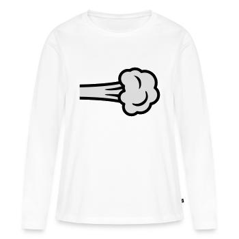 Fart - Frauen Premium Bio Langarmshirt - Weiß - Vorne - Julia (174cm)