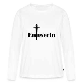 Snapper - Women's Premium Organic Long Sleeve Shirt - white - Front - Julia (174cm)