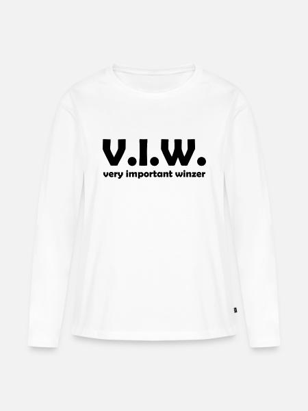 winzer - Frauen Premium Bio Langarmshirt - Weiß