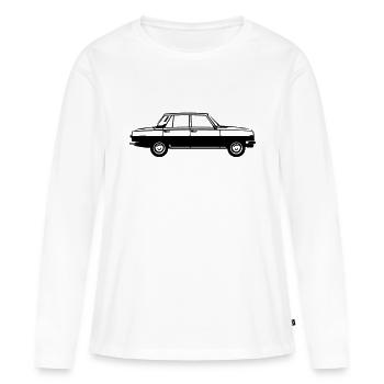 Wartburg 353 - Women's Premium Organic Long Sleeve Shirt - white - Front - Julia (174cm)