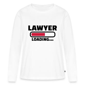 Anwalt - Frauen Premium Bio Langarmshirt - Weiß - Vorne - Julia (174cm)