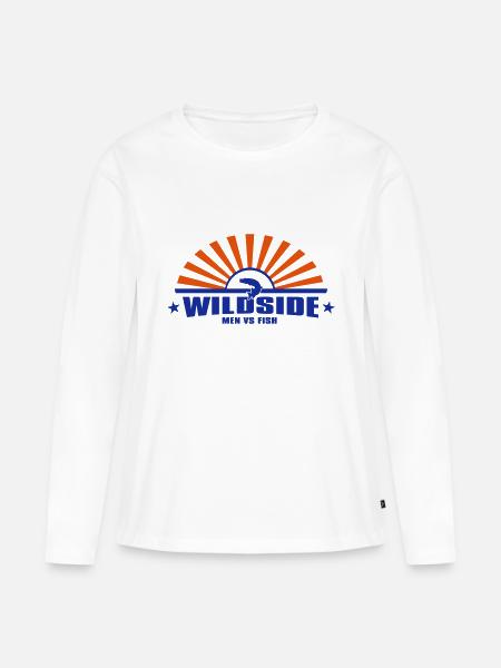 wildside_2c - Frauen Premium Bio Langarmshirt - Weiß