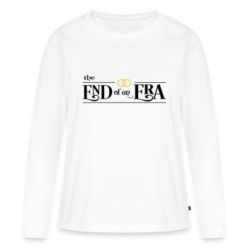 Baccalauréat - T-shirt manches longues Premium bio Femme - blanc - Devant - Julia (174cm)