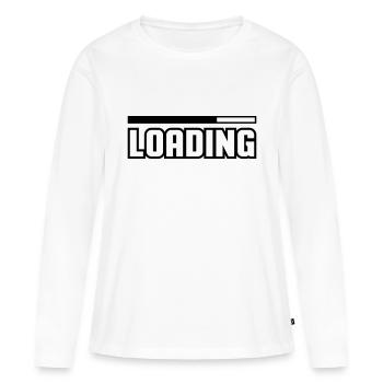 Loading - Women's Premium Organic Long Sleeve Shirt - white - Front - Julia (174cm)