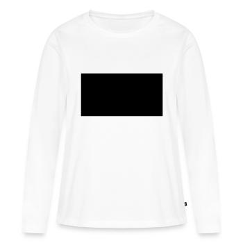 Rectangle - Women's Premium Organic Long Sleeve Shirt - white - Front - Julia (174cm)