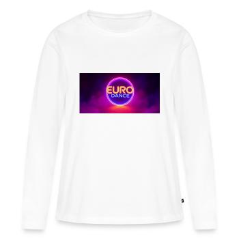 EURO Dance - Women's Premium Organic Long Sleeve Shirt - white - Front - Julia (174cm)