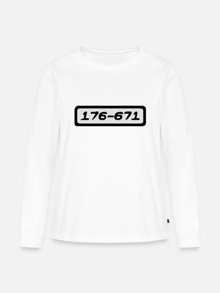 Panzerknacker - Frauen Premium Bio Langarmshirt - Weiß