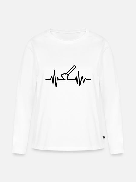 Klempner - Frauen Premium Bio Langarmshirt - Weiß