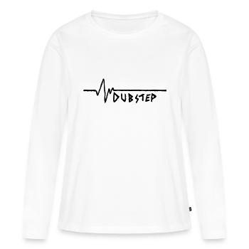 Frequence Dubstep Freestyle - Frauen Premium Bio Langarmshirt - Weiß - Vorne - Julia (174cm)