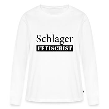 Hit Fétiches - T-shirt manches longues Premium bio Femme - blanc - Devant - Julia (174cm)