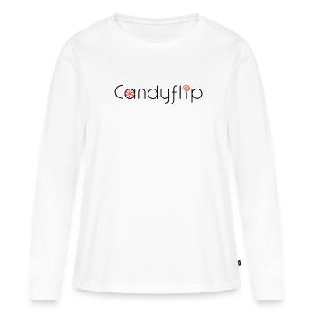 Candyflip (Emma & Alice) - Women's Premium Organic Long Sleeve Shirt - white - Front - Julia (174cm)