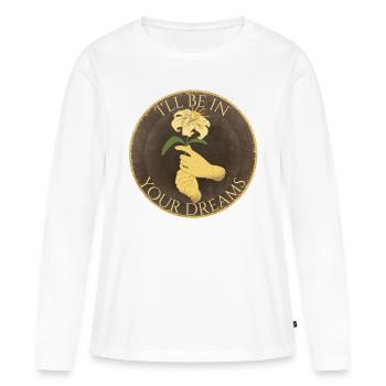 Adrian Ivashkov, Rose Hathaway Citation Richelle Mead - T-shirt manches longues Premium bio Femme - blanc - Devant - Julia (174cm)