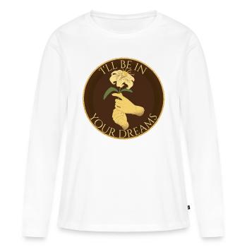 Adrian Ivashkov, Rose Hathaway Citation Richelle Mead - T-shirt manches longues Premium bio Femme - blanc - Devant - Julia (174cm)