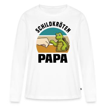 Schildkröten - Frauen Premium Bio Langarmshirt - Weiß - Vorne - Julia (174cm)