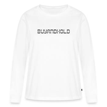 Share Quote - Women's Premium Organic Long Sleeve Shirt - white - Front - Julia (174cm)