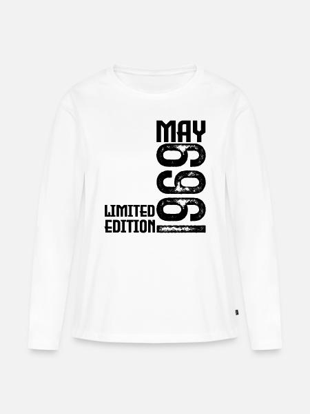 Geschenk Mai 1969. Jubiläum Mai 1969. Mai 1969. - Frauen Premium Bio Langarmshirt - Weiß