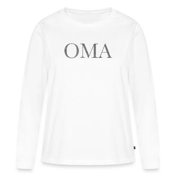Granny - Women's Premium Organic Long Sleeve Shirt - white - Front - Julia (174cm)