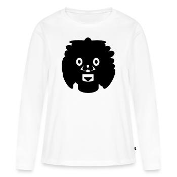 comic - Women's Premium Organic Long Sleeve Shirt - white - Front - Julia (174cm)
