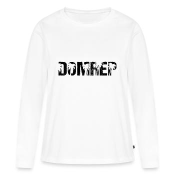 Dominican Republic Palm Islands DomRep - Women's Premium Organic Long Sleeve Shirt - white - Front - Julia (174cm)
