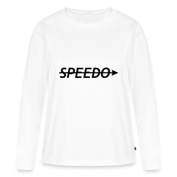 Speedo - Baignade - Natation - T-shirt manches longues Premium bio Femme - blanc - Devant - Julia (174cm)