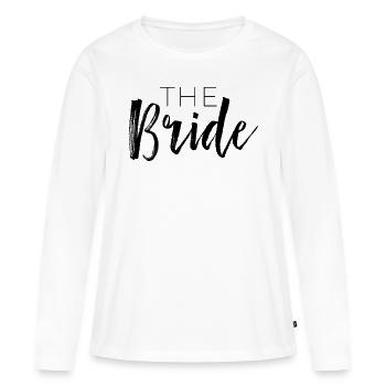 The Bride - Women's Premium Organic Long Sleeve Shirt - white - Front - Julia (174cm)