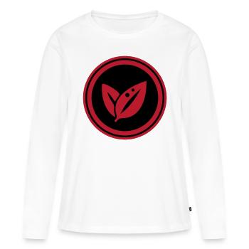 Leaf Ecology - Women's Premium Organic Long Sleeve Shirt - white - Front - Julia (174cm)