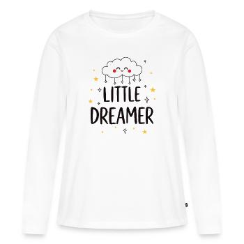 Little Dreamer Cloud Stars - Women's Premium Organic Long Sleeve Shirt - white - Front - Julia (174cm)