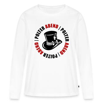 Enterrement de vie de garçon enterrement de vie de garçon - T-shirt manches longues Premium bio Femme - blanc - Devant - Julia (174cm)