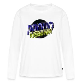 sayings birthday present idea - Frauen Premium Bio Langarmshirt - Weiß - Vorne - Julia (174cm)