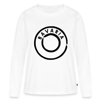 Bavaria - Women's Premium Organic Long Sleeve Shirt - white - Front - Julia (174cm)