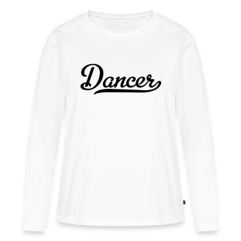 Dancer - Women's Premium Organic Long Sleeve Shirt - white - Front - Julia (174cm)