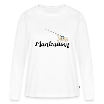 Mantrailing3 2 - Women's Premium Organic Long Sleeve Shirt - white - Front - Julia (174cm)