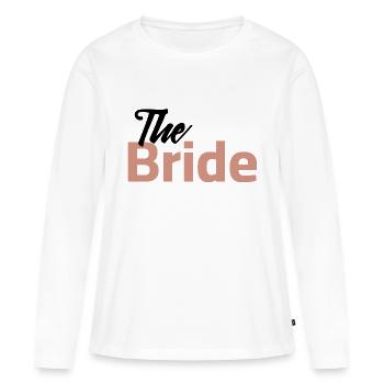 The Bride - Women's Premium Organic Long Sleeve Shirt - white - Front - Julia (174cm)