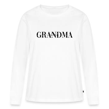 Beste Oma Geschenk Familie Großmutter Geschenke - Frauen Premium Bio Langarmshirt - Weiß - Vorne - Julia (174cm)