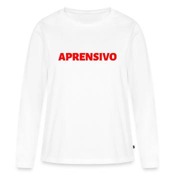 sich Sorgen machen Spanisch Sprache - Frauen Premium Bio Langarmshirt - Weiß - Vorne - Julia (174cm)