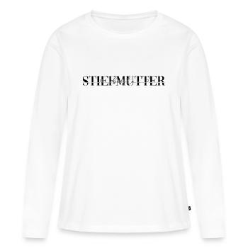 Beste Stiefmutter Geschenk Familie Mama Mutter - Frauen Premium Bio Langarmshirt - Weiß - Vorne - Julia (174cm)