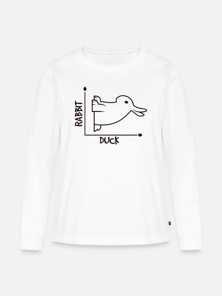 Mathe Nerd Lustig - Frauen Premium Bio Langarmshirt - Weiß