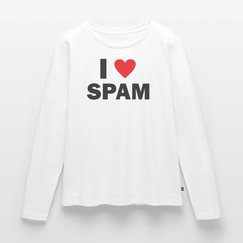 Spam Mail Email Birthday Gift Women's Premium Organic Long Sleeve Shirt