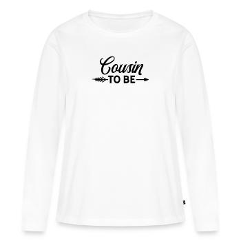 Future cousin cousin in the future - Women's Premium Organic Long Sleeve Shirt - white - Front - Julia (174cm)