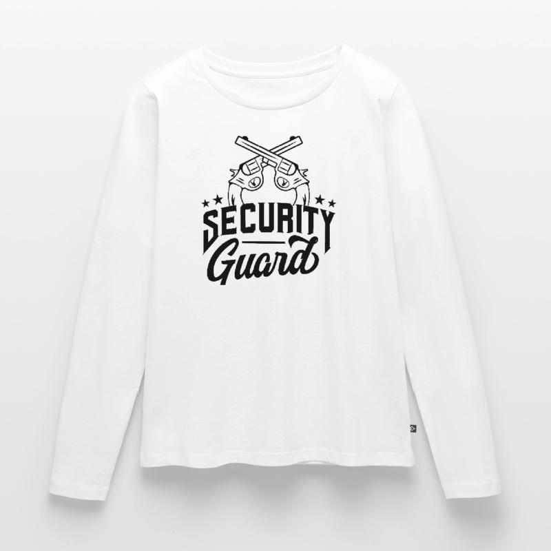 Security Officer Security Security Security Guard Women's Premium Organic Long Sleeve Shirt