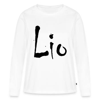 lio - Frauen Premium Bio Langarmshirt - Weiß - Vorne - Julia (174cm)