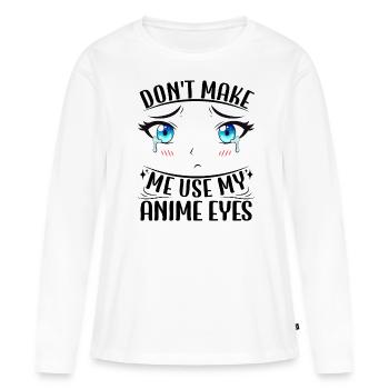 Anime Art For Men Women Teen Girls Anime Merch - Frauen Premium Bio Langarmshirt - Weiß - Vorne - Julia (174cm)