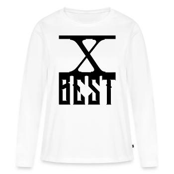 Best - Frauen Premium Bio Langarmshirt - Weiß - Vorne - Julia (174cm)