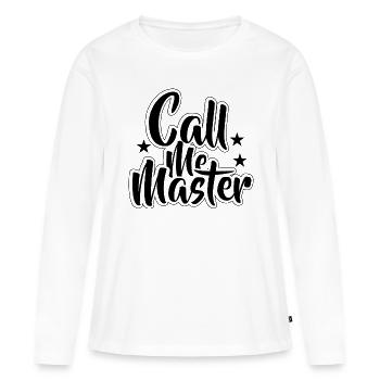 Master bestanden Abschluss Promotion Sponsion Uni - Frauen Premium Bio Langarmshirt - Weiß - Vorne - Julia (174cm)