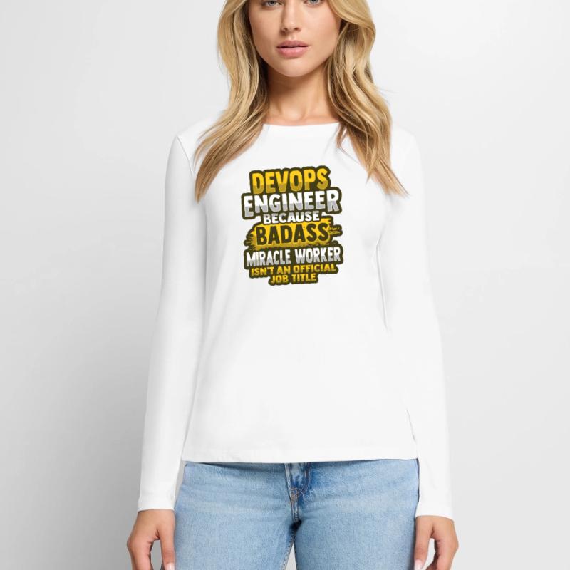 Devops Sys-Admin Developer Women's Premium Organic Long Sleeve Shirt