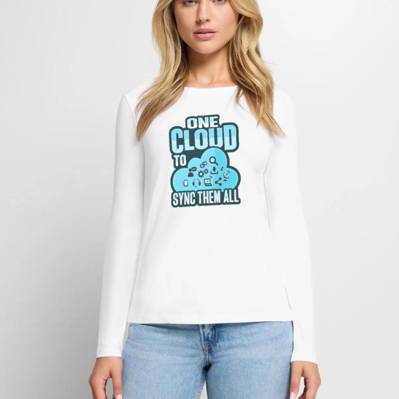 Cloud Administrator Cloud Devops Women's Premium Organic Long Sleeve Shirt