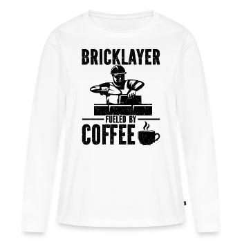 Bricklayer - Women's Premium Organic Long Sleeve Shirt - white - Front - Julia (174cm)
