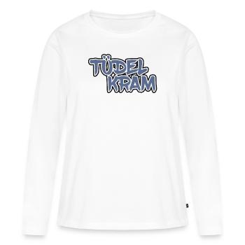 Tüdelkram | Norddeutschland, Norddeutsch, Küste - Frauen Premium Bio Langarmshirt - Weiß - Vorne - Julia (174cm)