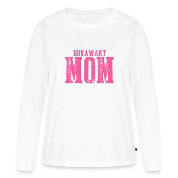 Hovawart Maman Chien - T-shirt manches longues Premium bio Femme - blanc - Devant - Julia (174cm)