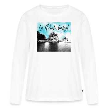 La Push, baby! Illustration - Frauen Premium Bio Langarmshirt - Weiß - Vorne - Julia (174cm)